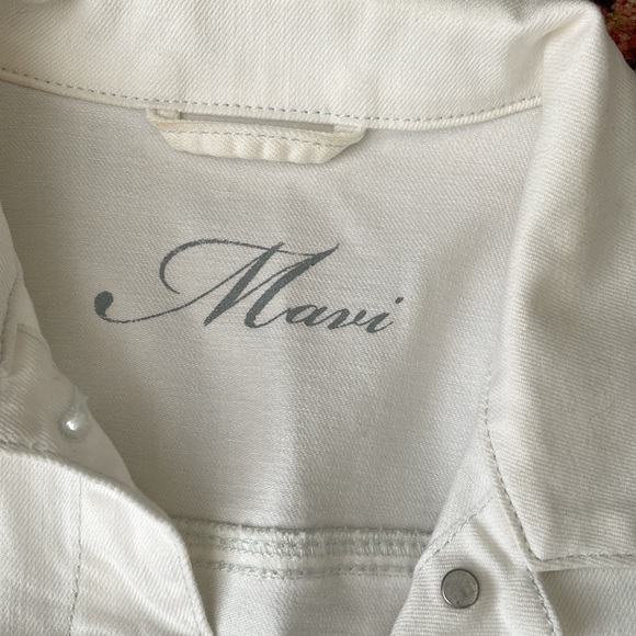 Mavi white denim jacket - Picture 2 of 3